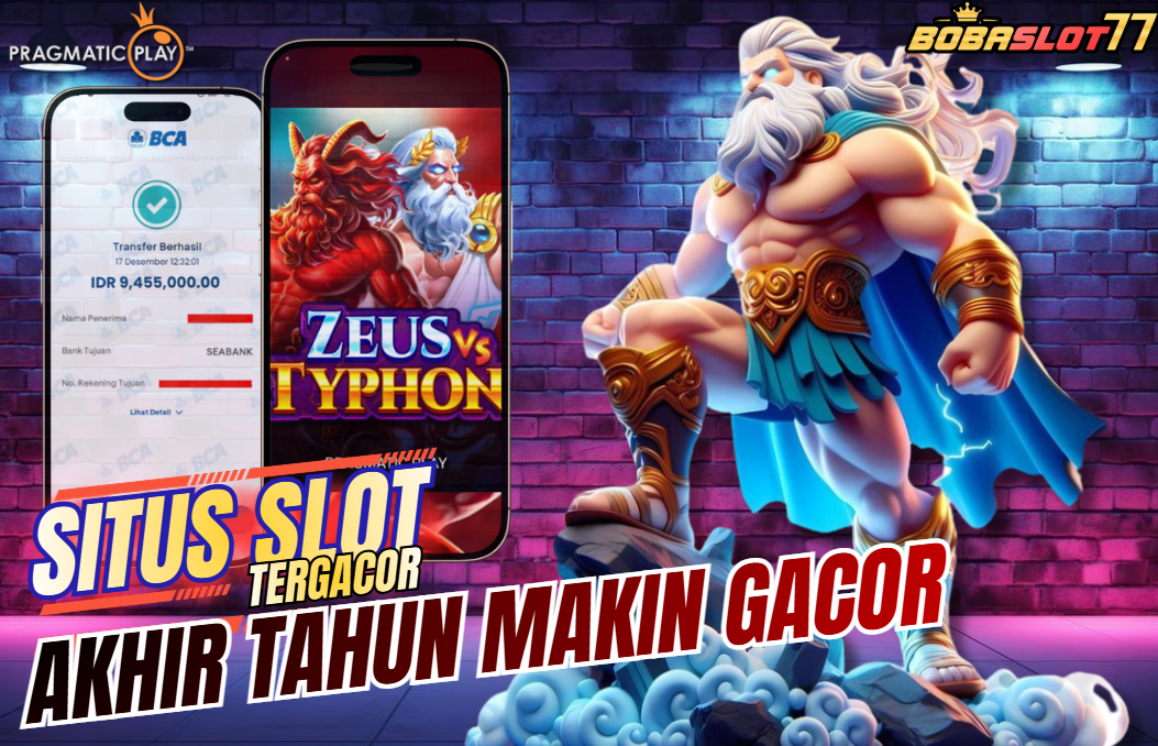 Selamat kepada user id : sa***21 Wede Rp 9.455.000 di Game ZEUS VS TYPHON PRAGMATIC PLAY Cair Gk Sampe 1 Menit! Menang Mudah di Bobaslot77